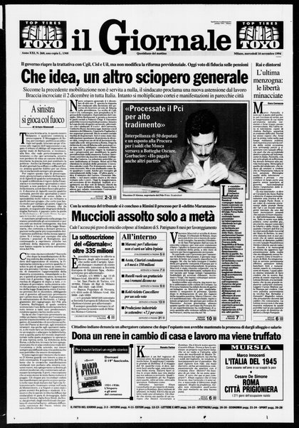 Il giornale : quotidiano del mattino